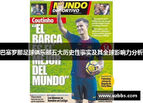 巴塞罗那足球俱乐部五大历史性事实及其全球影响力分析 巴塞罗那足球俱乐部五大历史性事实及其全球影响力分析