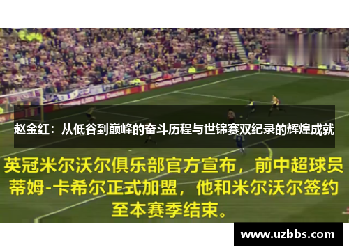 赵金红:从低谷到巅峰的奋斗历程与世锦赛双纪录的辉煌成就 赵金红:从低谷到巅峰的奋斗历程与世锦赛双纪录的辉煌成就